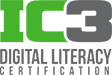ic3 digital literacy cert.